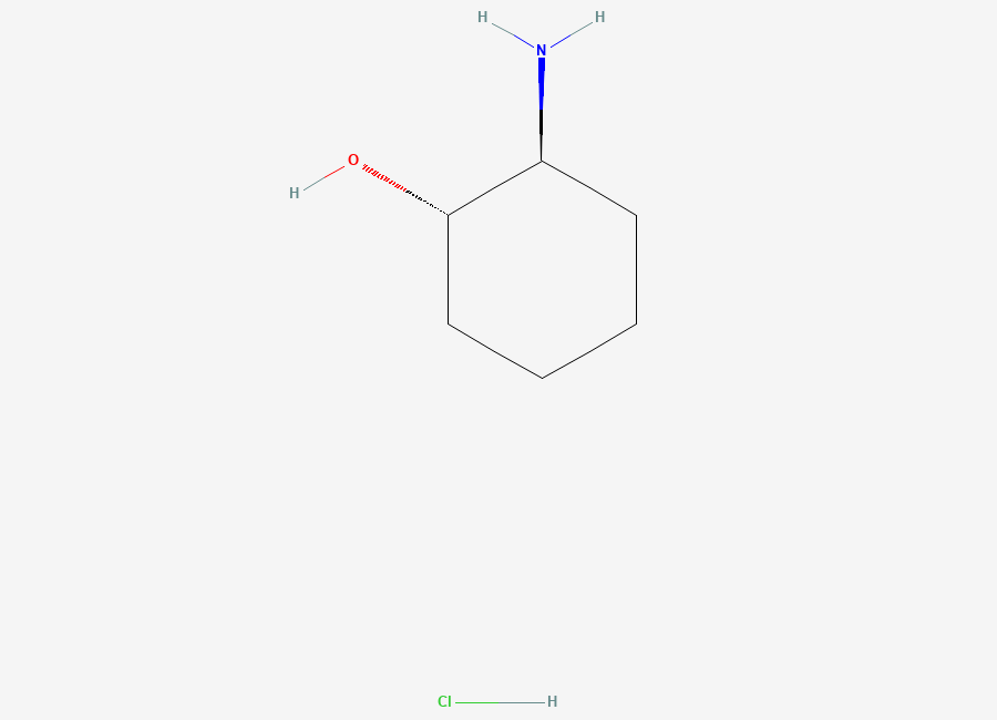 Two-dimensional chemical structure of (1S,2S)-2-Aminocyclohexanol hydrochloride