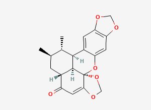 Two-dimensional chemical structure of Sauchinone