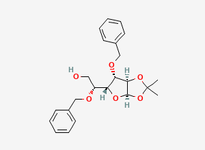 Two-dimensional chemical structure of Tribenoside EP Impurity B, CAS 28713-39-5