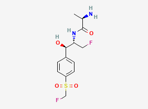 Two-dimensional chemical structure of Chloramphenicol Impurity 18