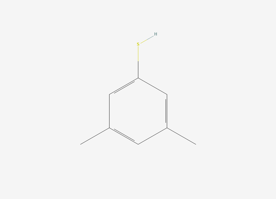 Two-dimensional chemical structure of 3,5-Dimethylbenzenethiol