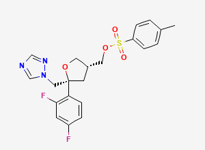 Two-dimensional chemical structure of Posaconazole Impurity 6