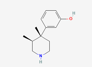 Two-dimensional chemical structure of BZ4AL5Kpg3, CAS 2165896-76-2
