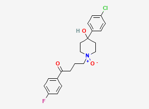 Two-dimensional chemical structure of cis-Haloperidol N-Oxide, CAS 150214-94-1