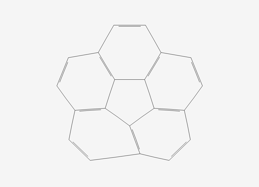 Two-dimensional chemical structure of Dibenzo(ghi,mno)fluoranthene
