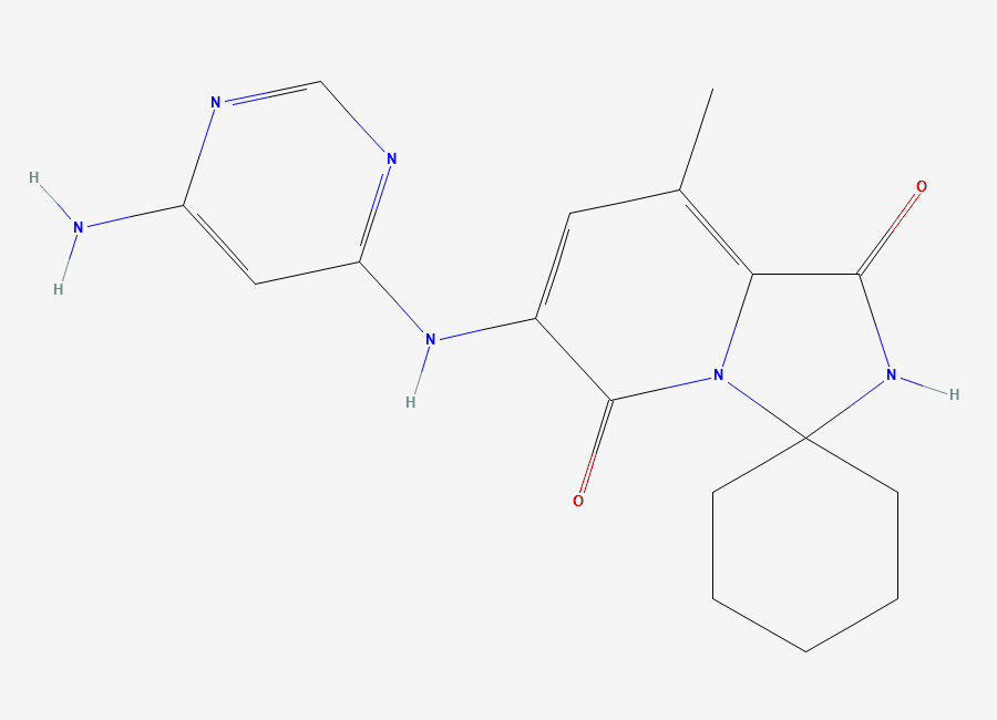 Two-dimensional chemical structure of Tomivosertib