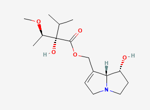 Two-dimensional chemical structure of Sincamidine