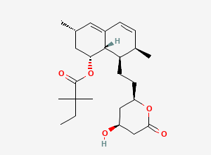Two-dimensional chemical structure of Dihydro-Simvastatin