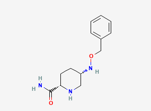 Two-dimensional chemical structure of Avibactam Impurity G