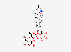 Two-dimensional chemical structure of Solasonine