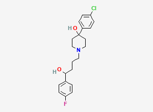 Two-dimensional chemical structure of Reduced Haloperidol, CAS 34104-67-1