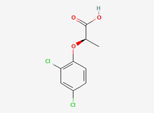 Two-dimensional chemical structure of Dichlorprop-P