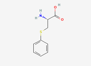 Two-dimensional chemical structure of beta-Phenylcysteine