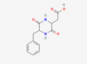 Two-dimensional chemical structure of Aspartame Related Compound A / Aspartame EP Impurity A, CAS 55102-13-1