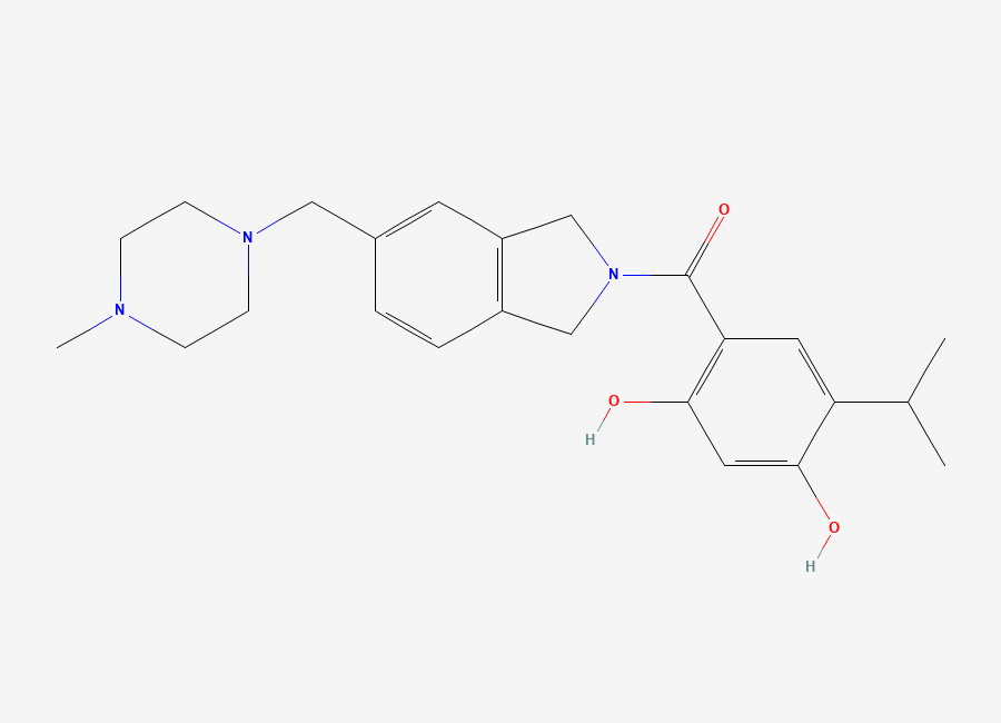 Two-dimensional chemical structure of Onalespib