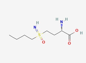 Two-dimensional chemical structure of DL-Buthionine-(S,R)-sulfoximine