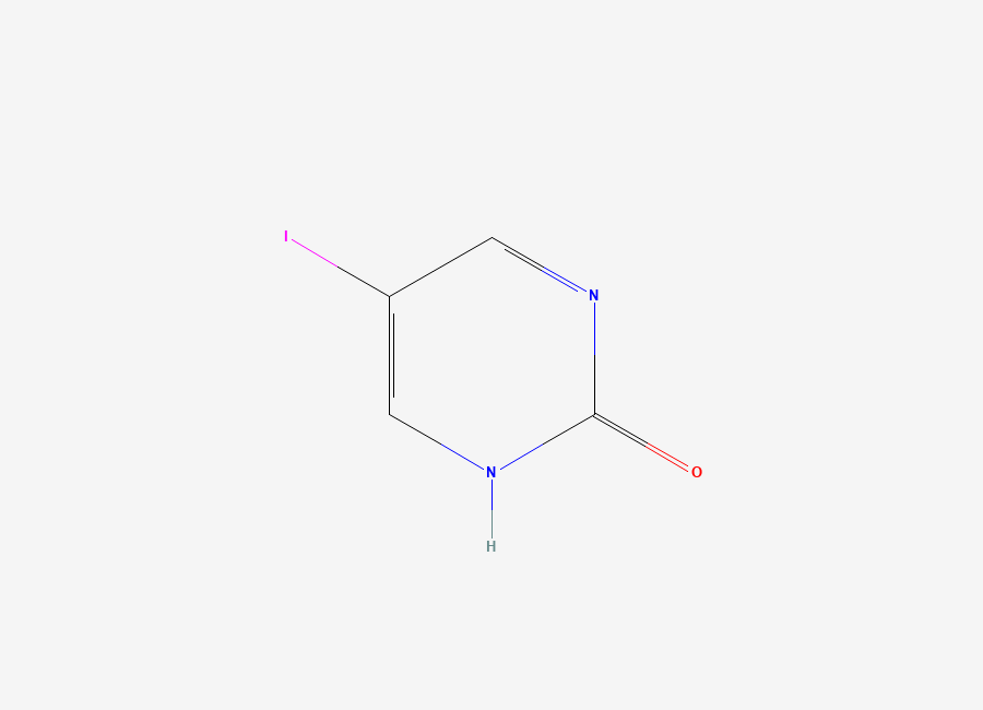 Two-dimensional chemical structure of 5-Iodopyrimidin-2-ol