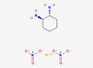 Two-dimensional chemical structure of Oxaliplatin Related Compound B, CAS 66900-68-3