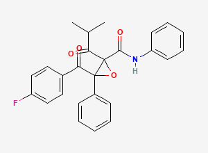 Two-dimensional chemical structure of Atorvastatin EP Impurity D (Impurity D1), CAS 148146-51-4