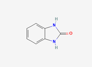 Two-dimensional chemical structure of Lansoprazole EP Impurity D, CAS 615-16-7