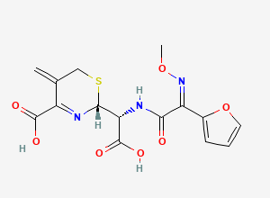 Two-dimensional chemical structure of Cefuroxime Impurity 28, CAS 1177709-12-4