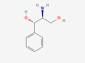 Two-dimensional chemical structure of (S(R*,R*))-2-amino-1-phenylpropane-1,3-diol