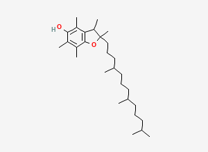 Two-dimensional chemical structure of Vitamin E EP Impurity A, CAS 185672-33-7