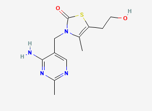 Two-dimensional chemical structure of Thiamine EP Impurity D, CAS 490-82-4