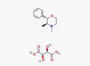 Two-dimensional chemical structure of Metra