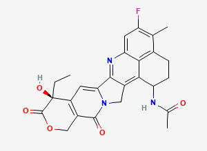 Two-dimensional chemical structure of Exatecan intermediate 9