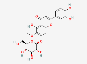 Two-dimensional chemical structure of Nepitrin