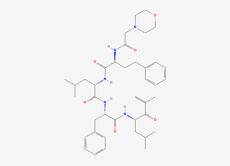 Two-dimensional chemical structure of Carfilzomib impurity Y