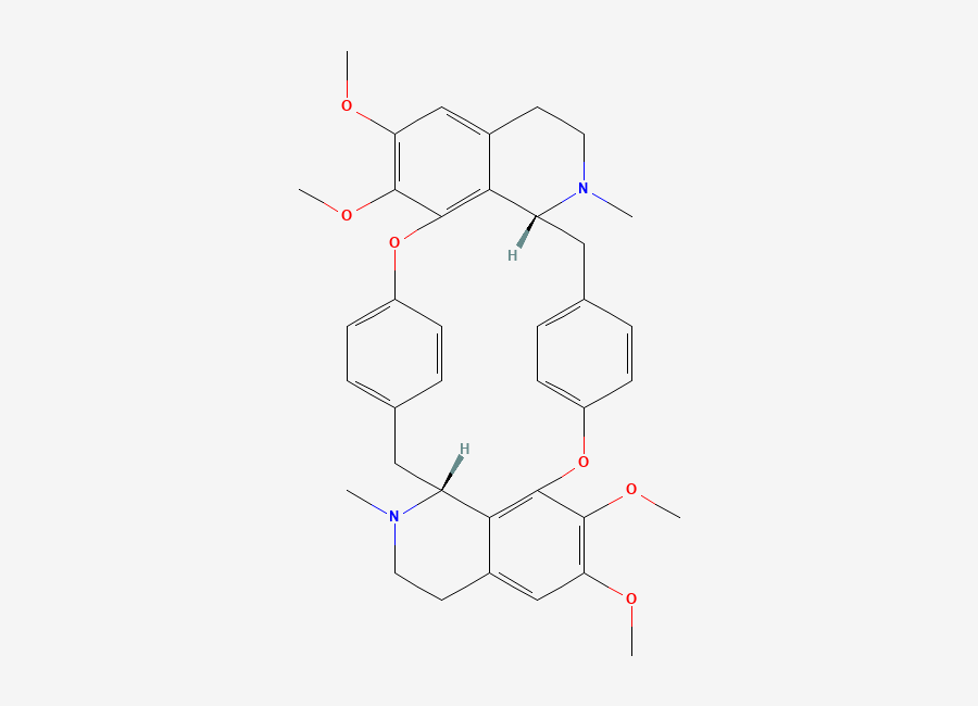 Two-dimensional chemical structure of Cycleanine