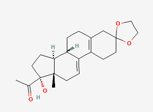 Two-dimensional chemical structure of Ulipristal Impurity 28
