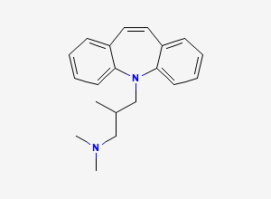 Two-dimensional chemical structure of Dehydro trimipramine