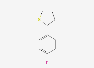 Two-dimensional chemical structure of Canagliflozin Impurity G