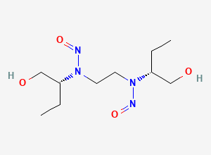 Two-dimensional chemical structure of N-Nitroso-Thambutol (Dinitroso), CAS 52322-22-2