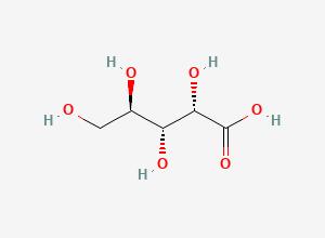 Two-dimensional chemical structure of D-Arabinonic acid