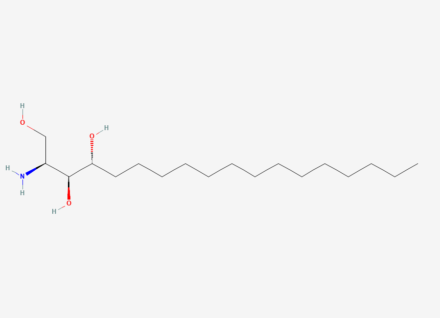 Two-dimensional chemical structure of Phytosphingosine