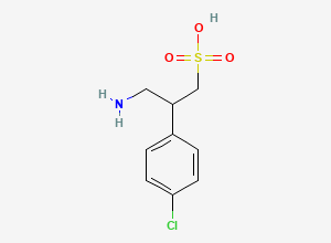 Two-dimensional chemical structure of Saclofen