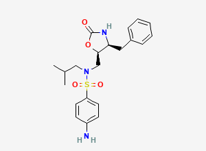 Two-dimensional chemical structure of Darunavir DP2, CAS 1418639-27-6