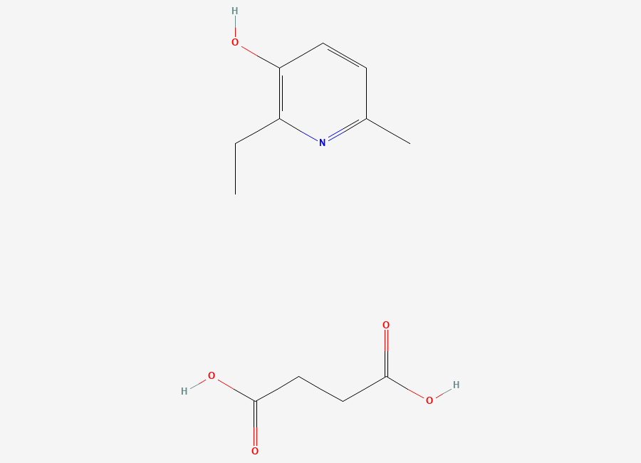 Two-dimensional chemical structure of Mexidol