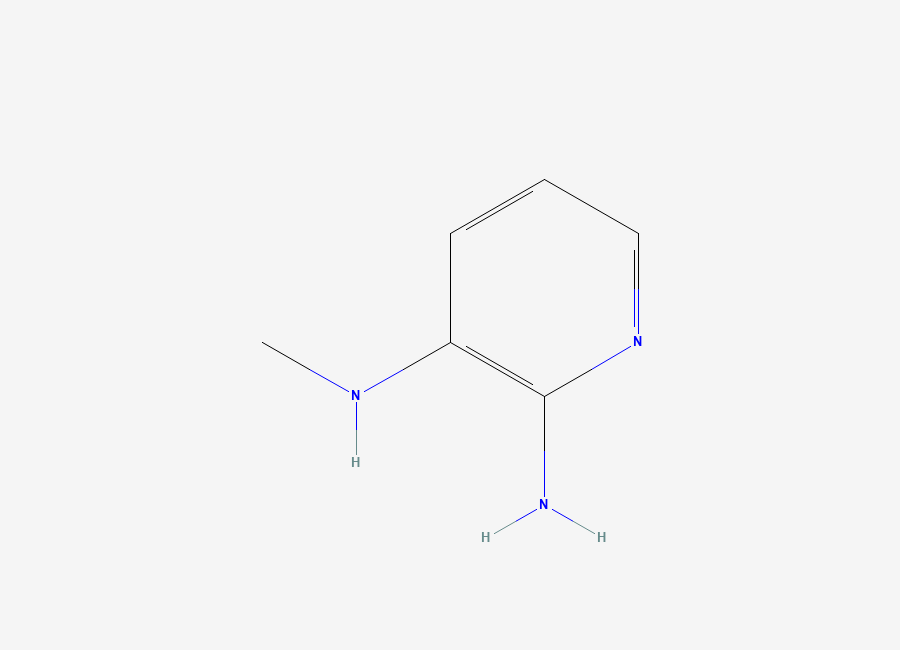 Two-dimensional chemical structure of 3-N-methylpyridine-2,3-diamine