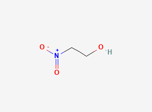 Two-dimensional chemical structure of 2-Nitroethanol, CAS 625-48-9