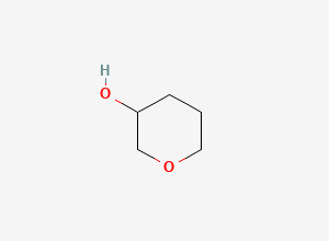Two-dimensional chemical structure of tetrahydro-2H-pyran-3-ol