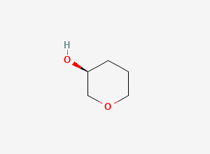 Two-dimensional chemical structure of (S)-Tetrahydro-2H-pyran-3-OL