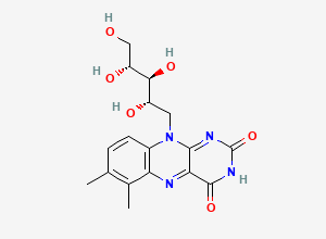 Two-dimensional chemical structure of Riboflavin Impurity Q