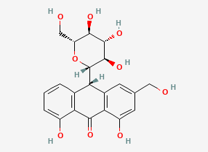 Two-dimensional chemical structure of Barbaloin