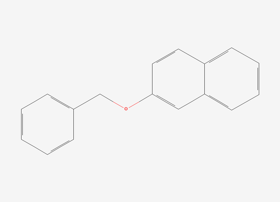 Two-dimensional chemical structure of Benzyl 2-naphthyl ether