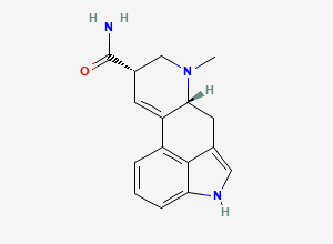 Two-dimensional chemical structure of Methylergometrine EP Impurity E, CAS 2889-26-1